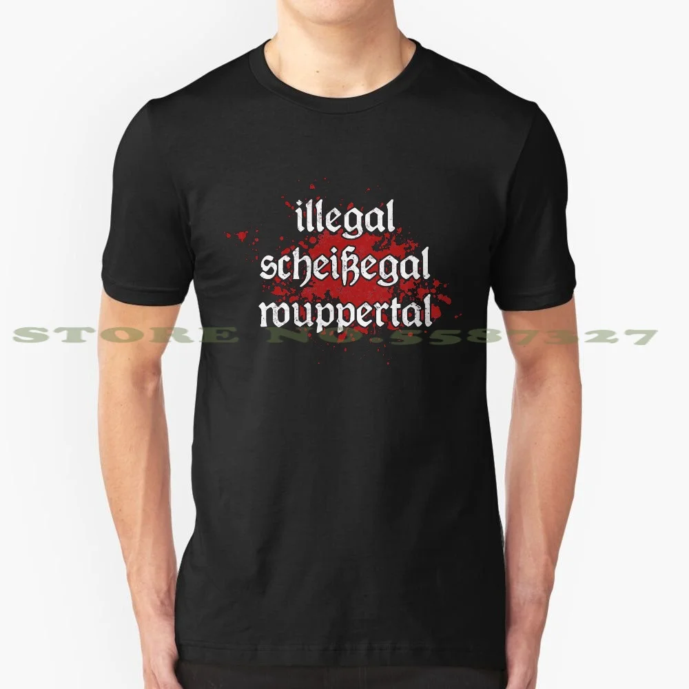 Wuppertal Graphic Custom Веселая женская футболка Saxony Германия город родина родной