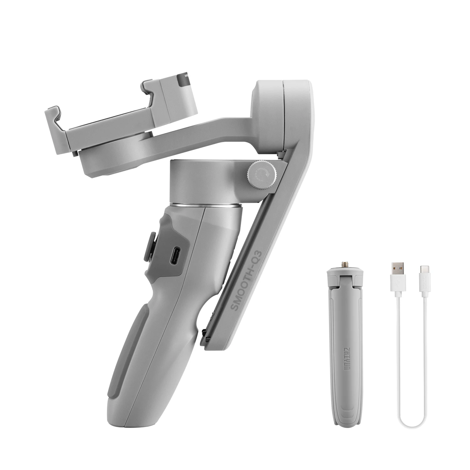 ZHIYUN Official SMOOTH Q3 Smartphones Gimbal 3-Axis Flexible Phone Handheld Stabilizer with Fill Light for iPhone Xiaomi Samsung |