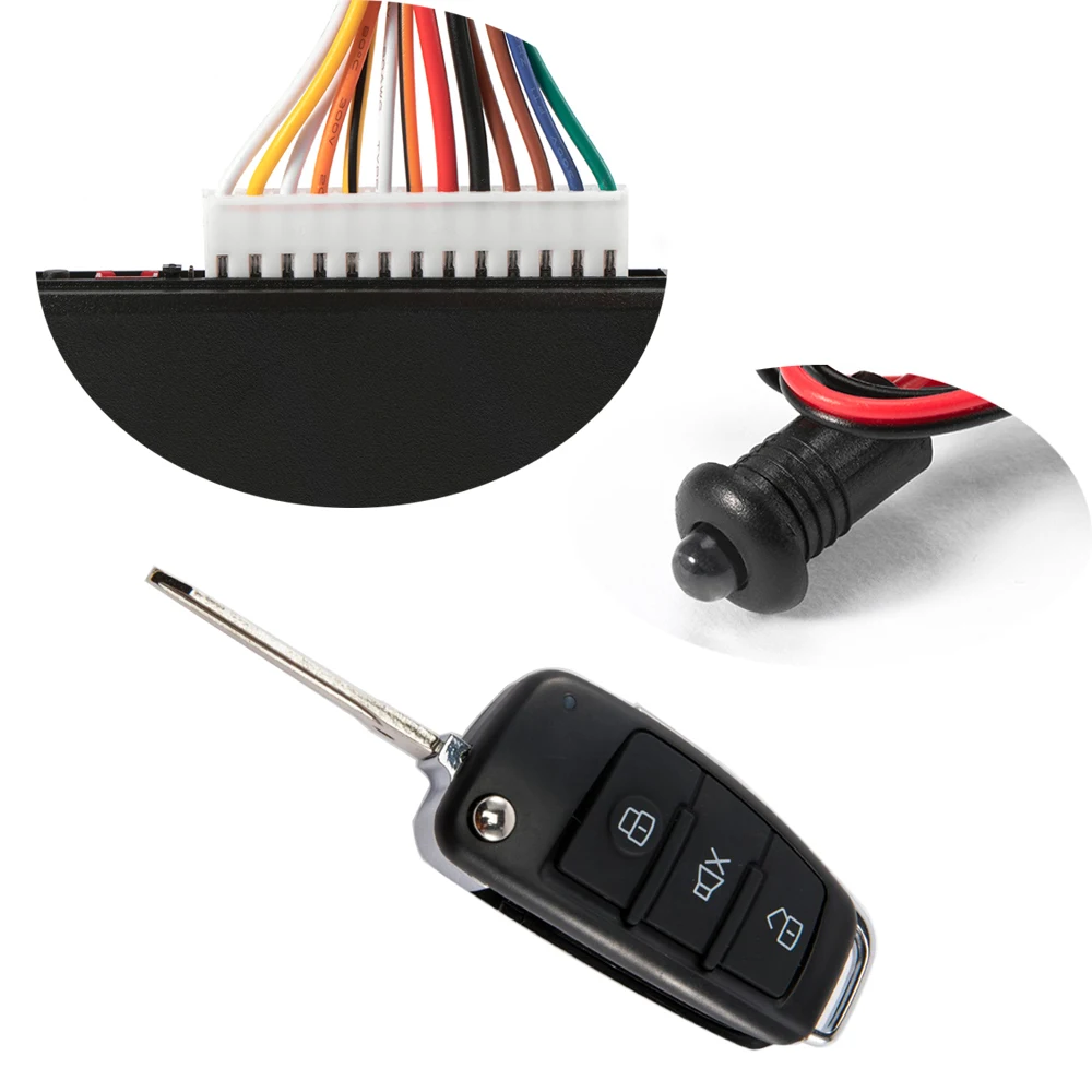 Hippcron Автомобильный Центральный дверной замок автоматическая система входа без