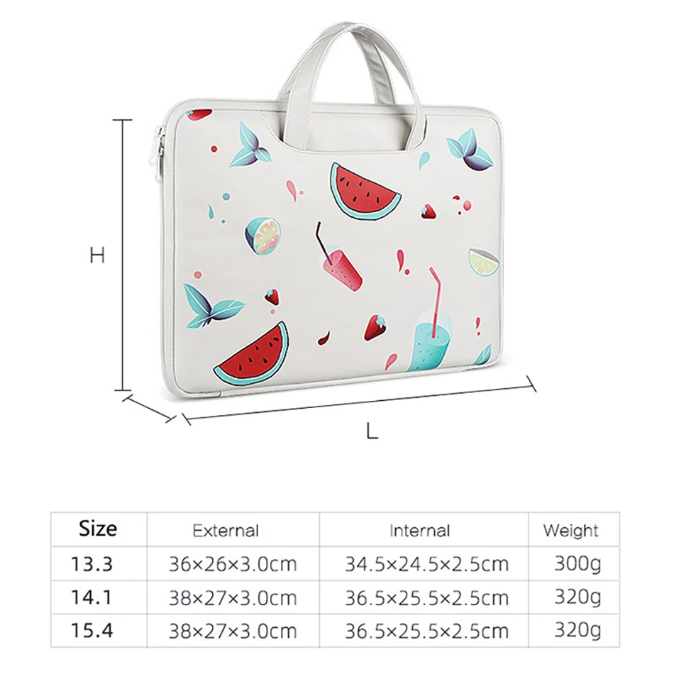 

Laptop Bag case 13.3 14 15.6 Inch Waterproof Notebook Bag for Macbook Air Pro 13 15 6 Computer Handbag Briefcase Bag for Women