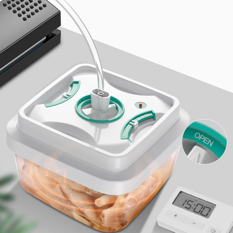 Small Vacuum Sealing Machine Home Food Packaging Plastic Bag Preservation Touch Button | Бытовая техника