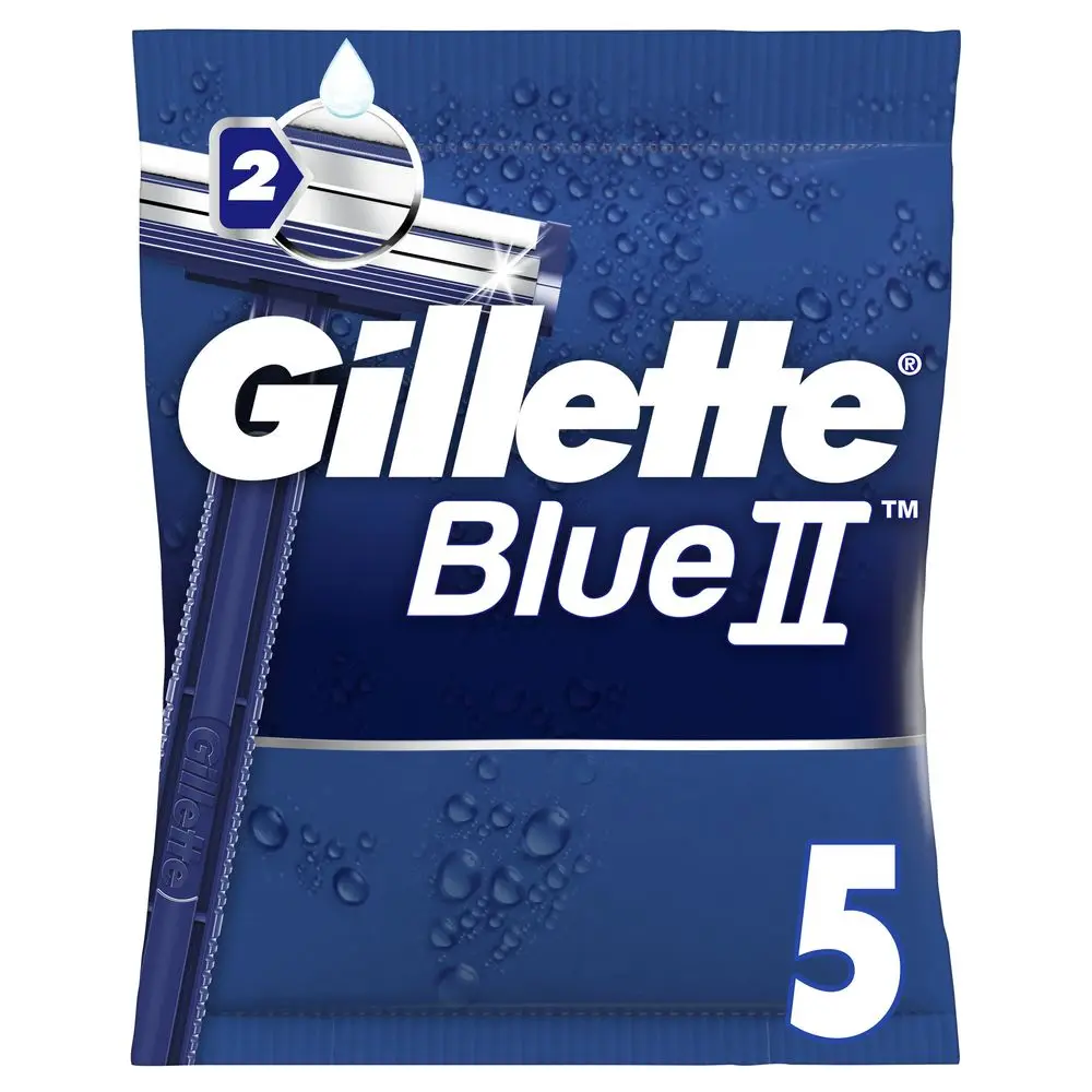 Одноразовые мужские бритвы Gillette BlueII 5 шт. |