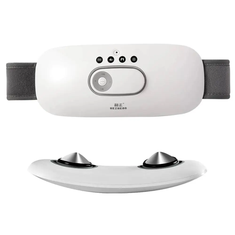 4 в 1 Электрический массажер для спины и тяги с подогревом вибратор поясничного