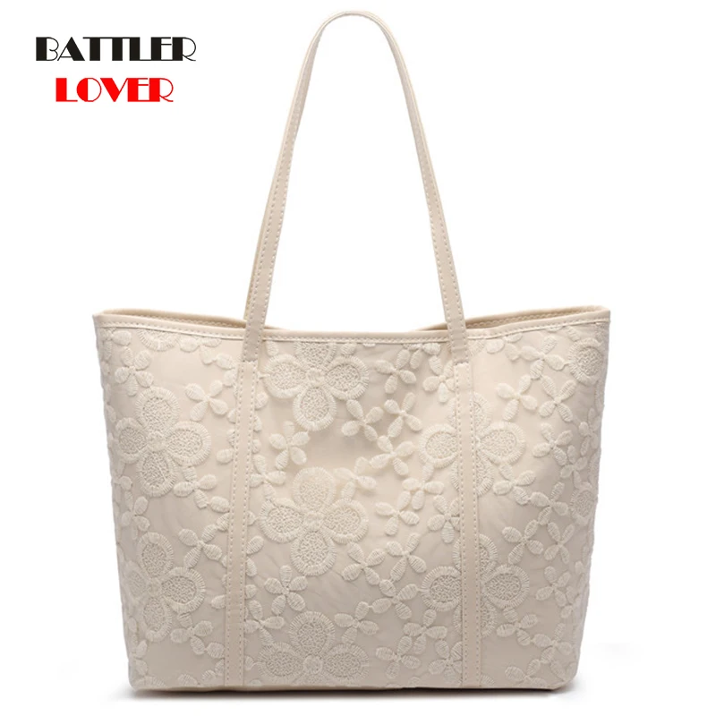 

Big Capacity Handbags For Women 2021 Flowers Printing Design Shopper Bags Female Casual Solid Totes Ladies Fashion Shoulder Bag