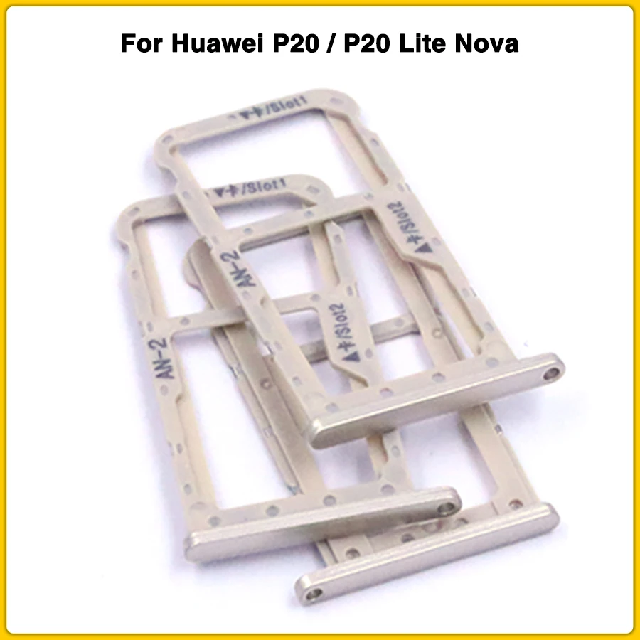 Новинка замена слота для SIM карты Huawei P20 / Lite Nova 3E Micro SD слот ремонтная часть гнезда +