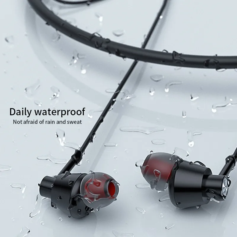 Спортивная подвесная Шея Bluetooth 5 0 наушники с шейным ремешком стерео гарнитура и