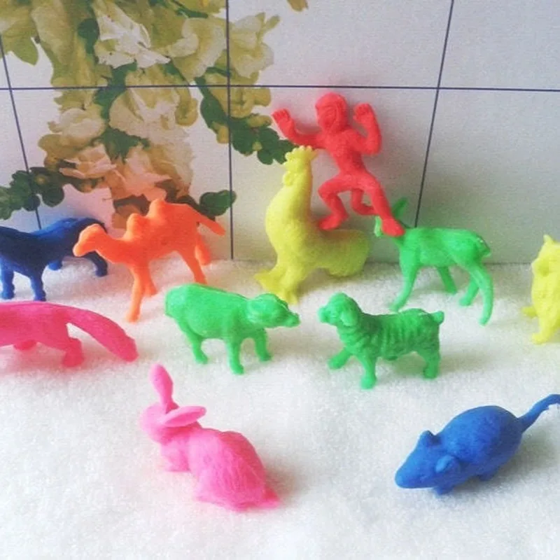 20pcs Hydrogel Magic Water Growing Sea Life Land Animals Funny Kids Education Toys Educational Decoration | Дом и сад