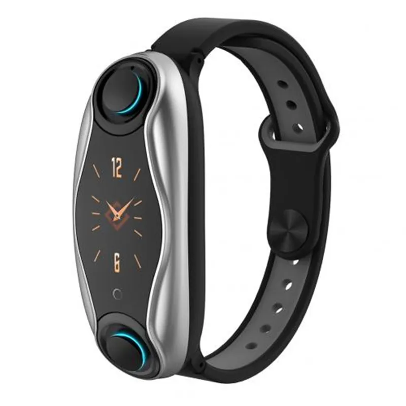 Смарт часы T90 TWS с Bluetooth наушники 2 в 1 BT 5 0 для мужчин и женщин смарт на Android IOS звонки
