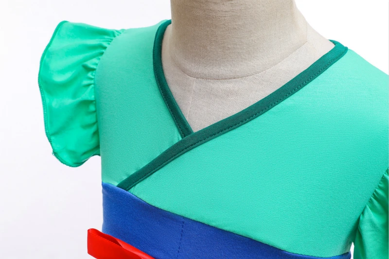 Хуа Косплей Мулан костюм платье крушение It Ральф Хэллоуин ломает интернет