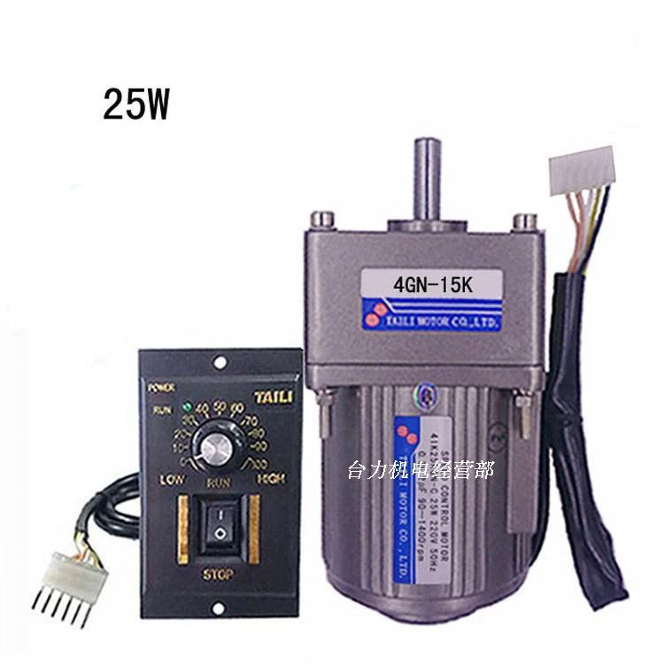 Редукторный двигатель 4IK25RGN 25 Вт AC220V AC Реверсивный с регулятором скорости |