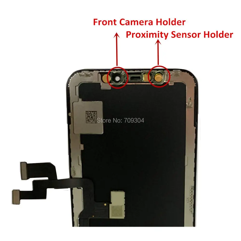 DHL ЖК-дисплей для iPhone 11 Pro Max ЖК-дисплей с 3D сенсорным OLED экраном дигитайзер сборка Замена