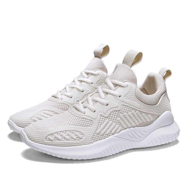 

Hot Sale Men Running Shoes Breathable Outdoor Sports Shoes Lightweight Sneakers for Women Comfortable Couple Flats
