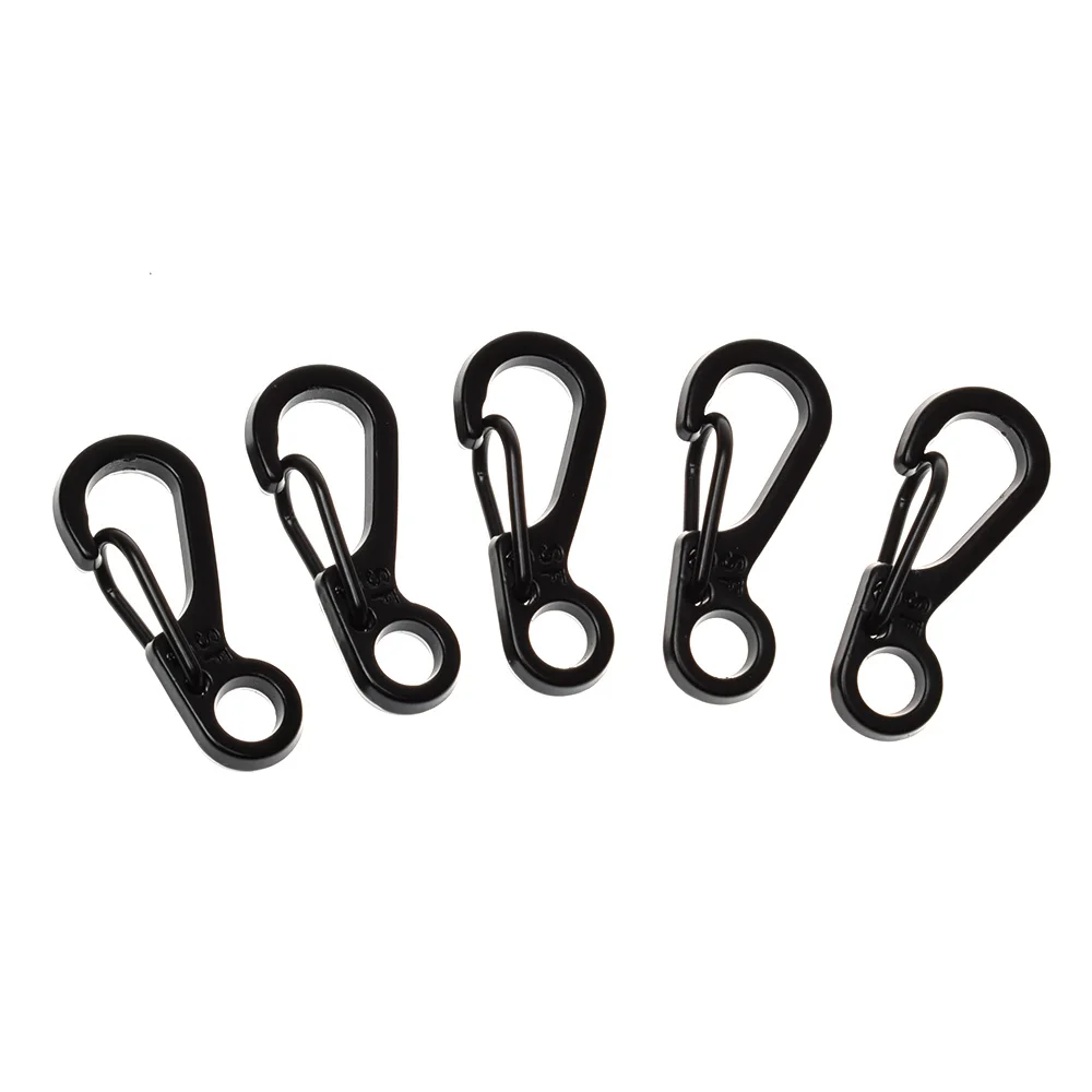 5 шт./лот мини Карабин Кемпинг EDC Выживание Альпинизм SF пружинный рюкзак застежки