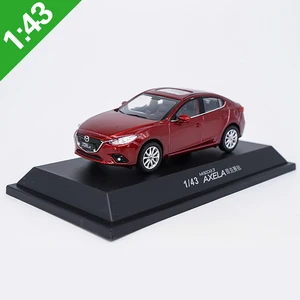 Высокотщательная 1:43 модель автомобиля MAZDA3 AXELA из сплава, статическая металлическая модель автомобиля, оригинальная коробка для подарков, коллекция