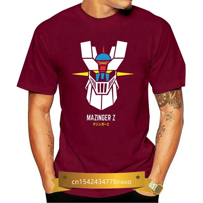 

Mazinger Z T Shirt Mazinger Z Color T-Shirt 5x Short Sleeve Tee Shirt Fun Male Classic 100 Cotton Print Tshirt