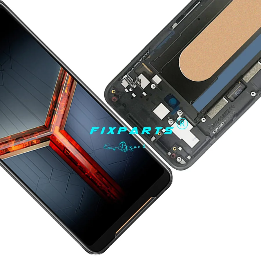 6 59 &quotОригинальный ЖК- дисплей для ASUS ROG Phone 2 ZS660KL LCD Сенсорная панель дигитайзер