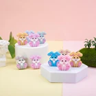 10 шт., силиконовые бусины-кролики для зубов