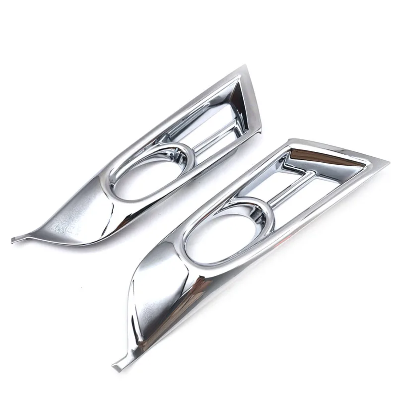 

2PCS ABS Front Bumper Fog Light Covers Trim For Honda CRV CR-V 2017-2018