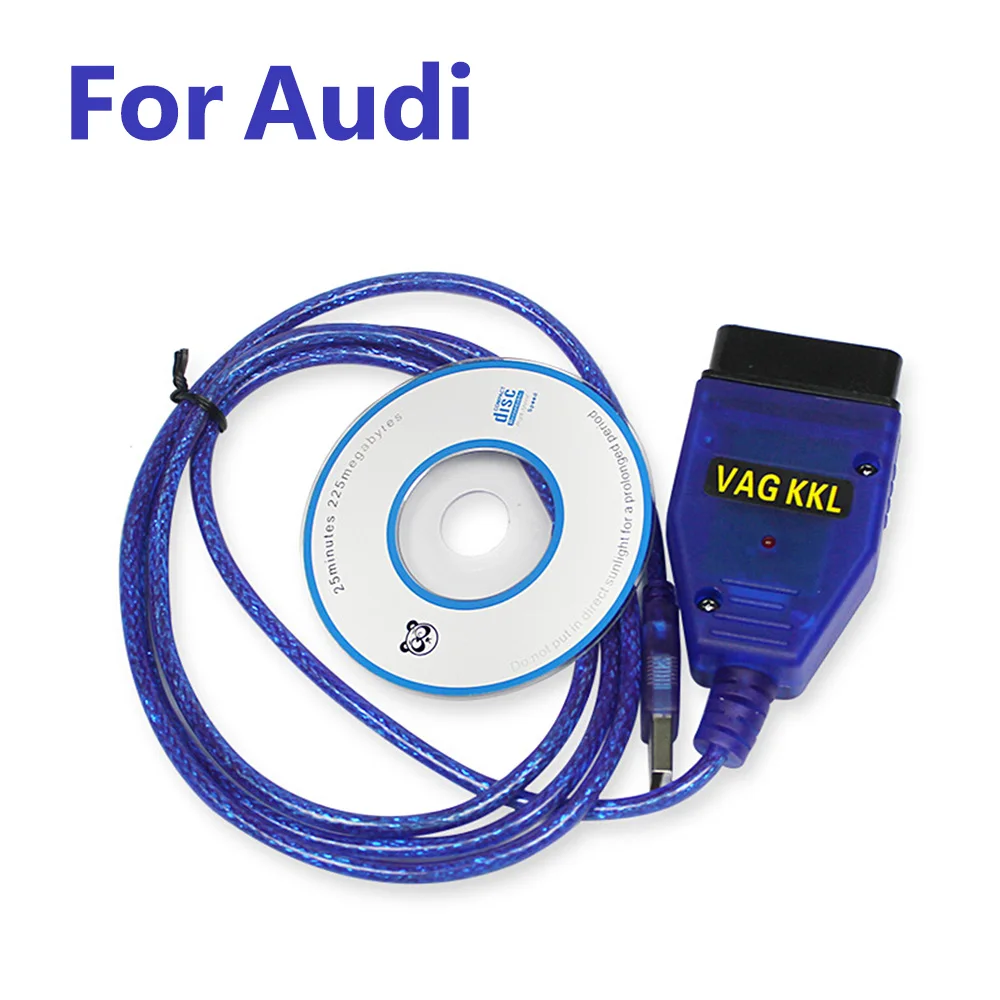 Автомобильный диагностический кабель USB OBD2 II Интерфейс VAG409.1 Vag 409 VAG-COM KKL409