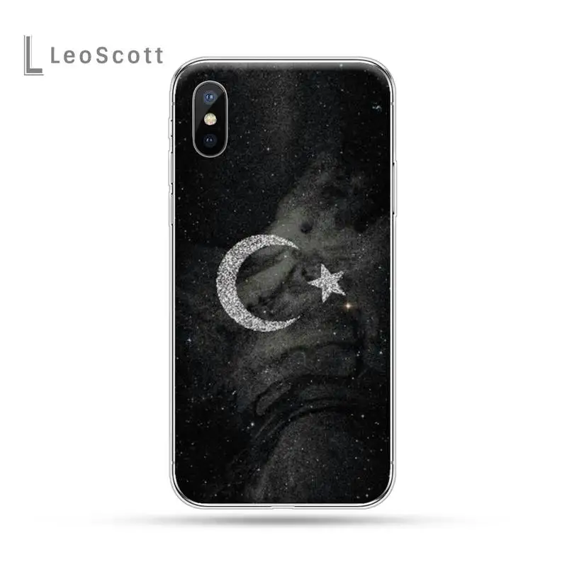 

turkey turkish flag wolf fashion pattern luxury Phone Case shell for iPhone 11 12 pro XS MAX 8 7 6 6S Plus X 5S SE 2020 XR