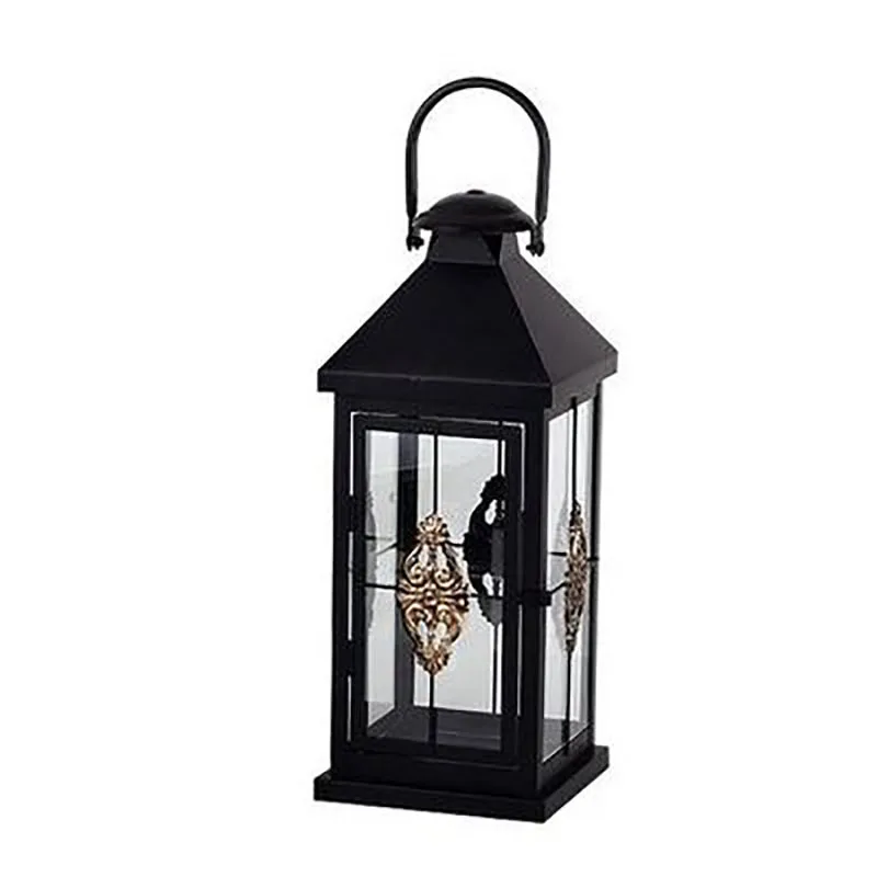 style1 small Ветряная лампа канделябр черного цвета украшение канделябр, подсвечник Свеча фонарь растительный декор свадьбы домашний Декор 50X195 - Цвет: style1 small