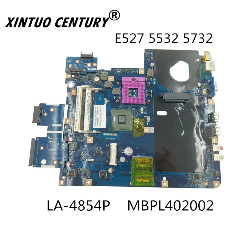 MBPL402002 LA 4854P Acer aspire E527 5532 5732 için 7715Z 7315 7315Z ноутбук anakart 17 inç GL40 DDR3 MB. PL402.002