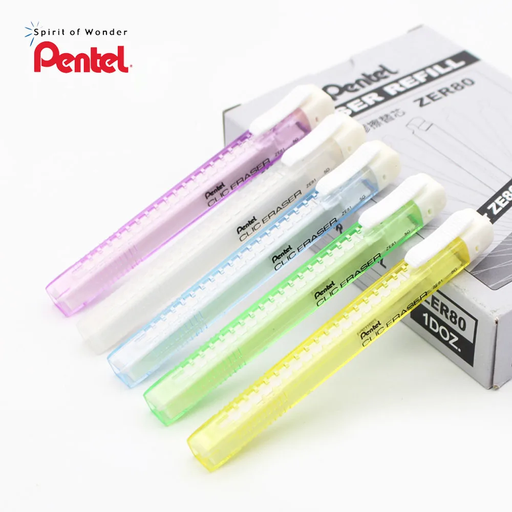 Ручной креативный ластик Pentel ZE81 в форме ручки Ластик конфетного цвета специально