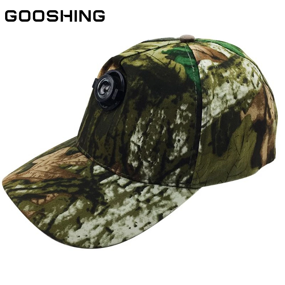 

Многофункциональная рыболовная Кепка GOOSHING со светодиодный светильник фсветильник Риком, камуфляжная кепка, Кепка от солнца для улицы, рыбо...
