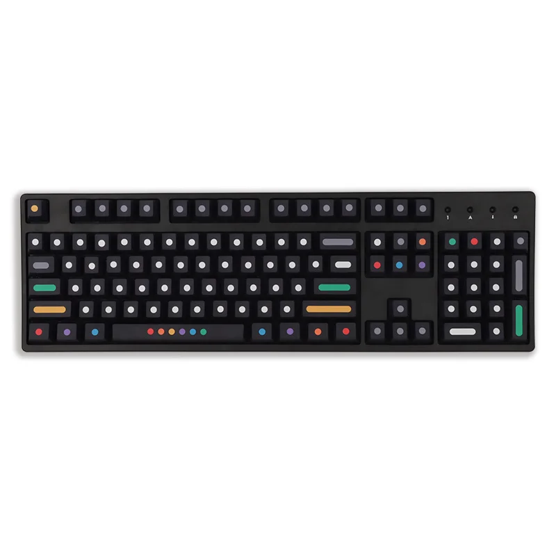 

129 sets of mechanical keyboard keys, cherry outline key cap, PBT, MX switch, sublimation, ISO