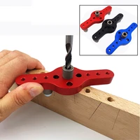 alloy vertical pocket hole jig woodworking 6810mm drilling locator wood dowelling self centering drill guide kit hole puncher