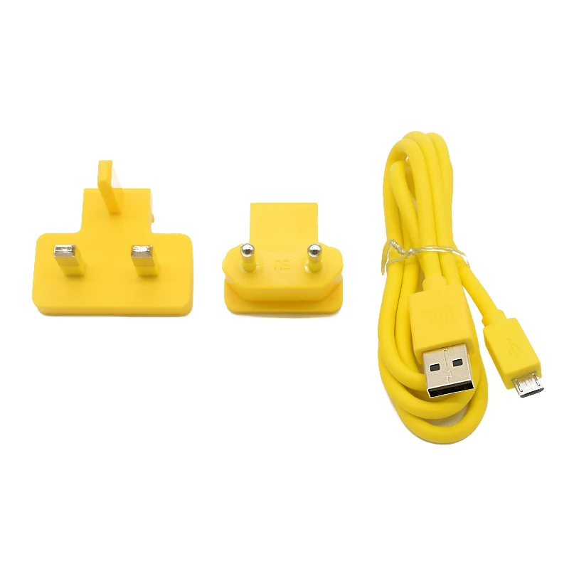 Желтый UK/EU штекер + USB кабель для JBL портативные bluetooth колонки б/у|Адаптеры AC/DC| |