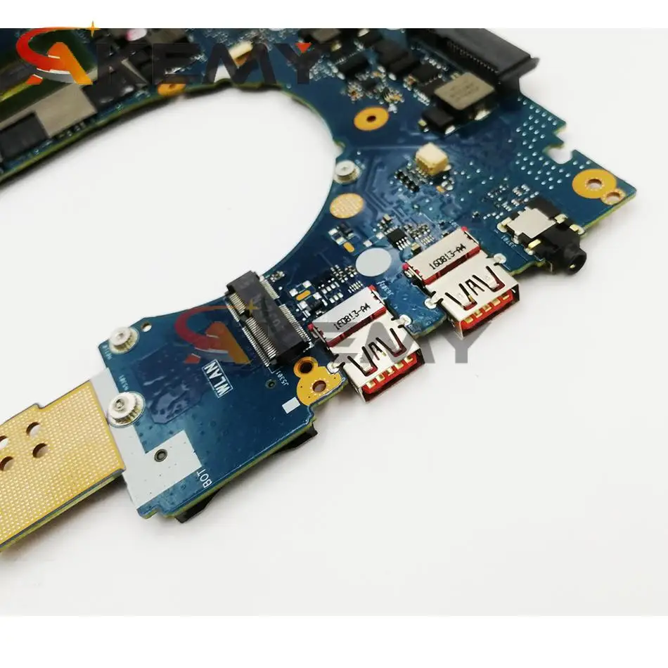 for asus rog s5v gl502vml gl502vmk gl502vm laptop motherboard gl502vmz notebook mainboard i7 7700hq cpu 8gb ram gtx1060 v6g free global shipping