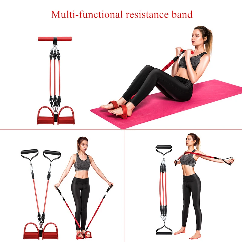 Спортивные Эспандеры для фитнеса эластичные ленты упражнений на грудь и брюшные