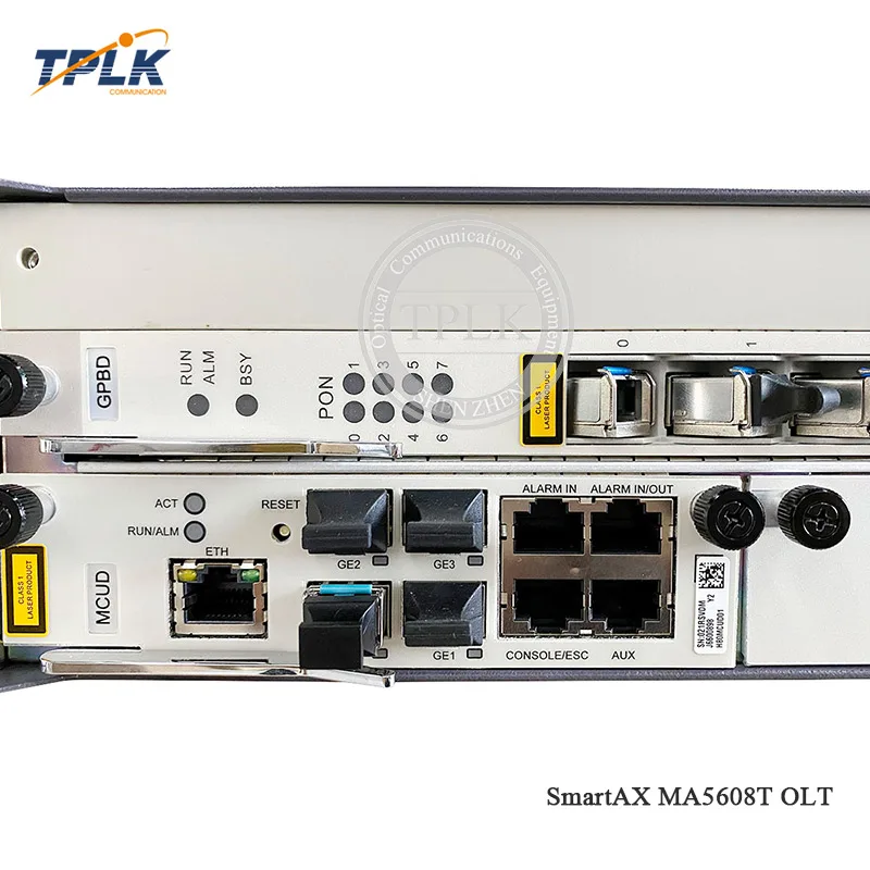 Экономичная стабильность MA5608T OLT двойной одиночный переключатель вход питания с