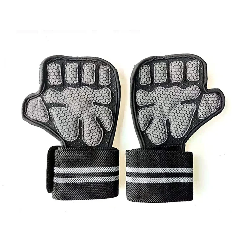 

Weight Lifting Training Gloves With Wrist Straps non-slip Breathable comfortable wear-resistant unisex Gymnastics Grips Hand Pal