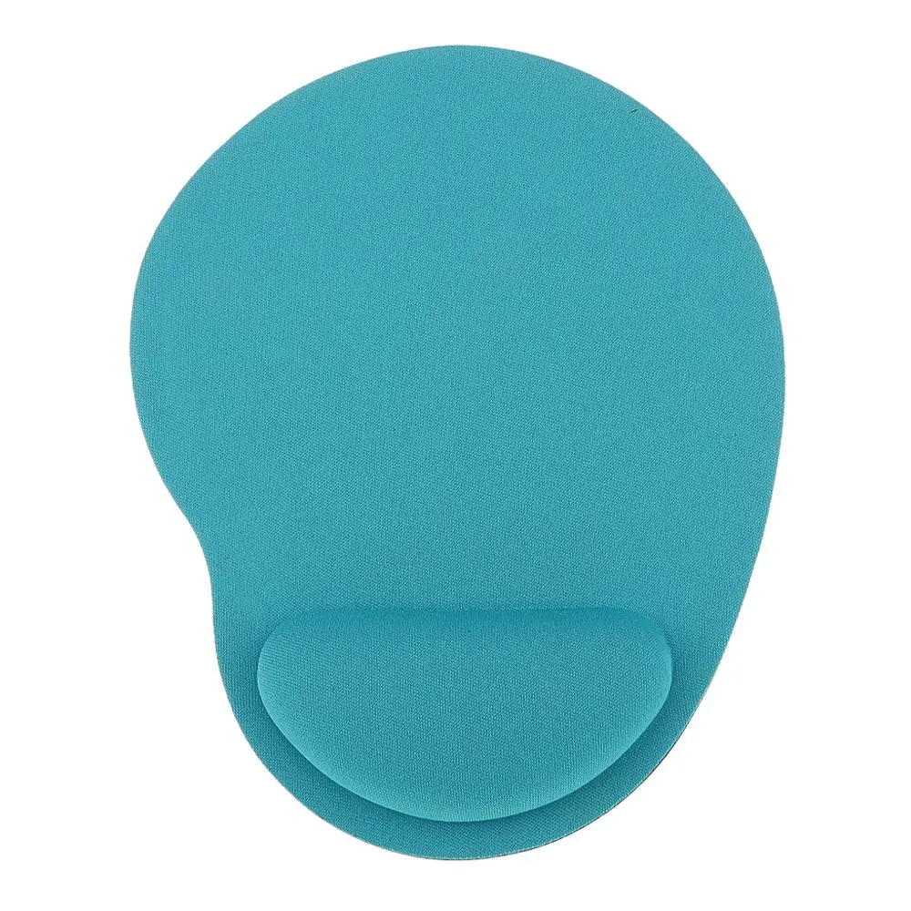 Light Green Игровой коврик для мыши с подставкой для запястья для компьютера, ноутбука, ноутбука, клавиатуры, коврик для мыши с подставкой для рук, коврик для мыши с поддержкой запястья - Цвет: Light Green