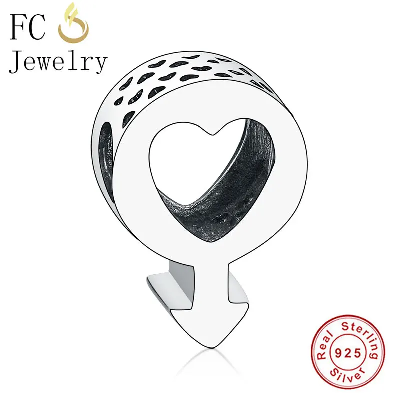 FC ювелирные изделия подходят оригинальный бренд Амулеты Браслет 100% Серебро 925