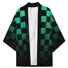 2021 Аниме кимоно для косплея рассекающее демонов накидка для мужчин и женщин с принтом уличная одежда Топы в стиле Харадзюку Модные свитшоты крутая унисекс Одежда