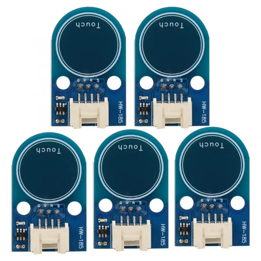 5 шт. сенсорный выключатель модуль двусторонний сенсор для 4 Pin/3Pin интерфейс