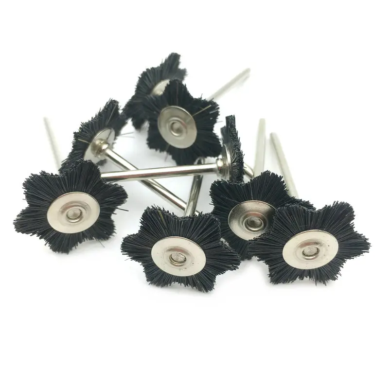 Щетка для полировки волос шестигранная 2 35 мм 20 шт./лот|Стомотологические сверла и