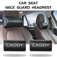 12pcs carbon fiber car seat neck head support pillows travel headrest for volkswagen vw golf mtm polo caddy passat tsi scirocco