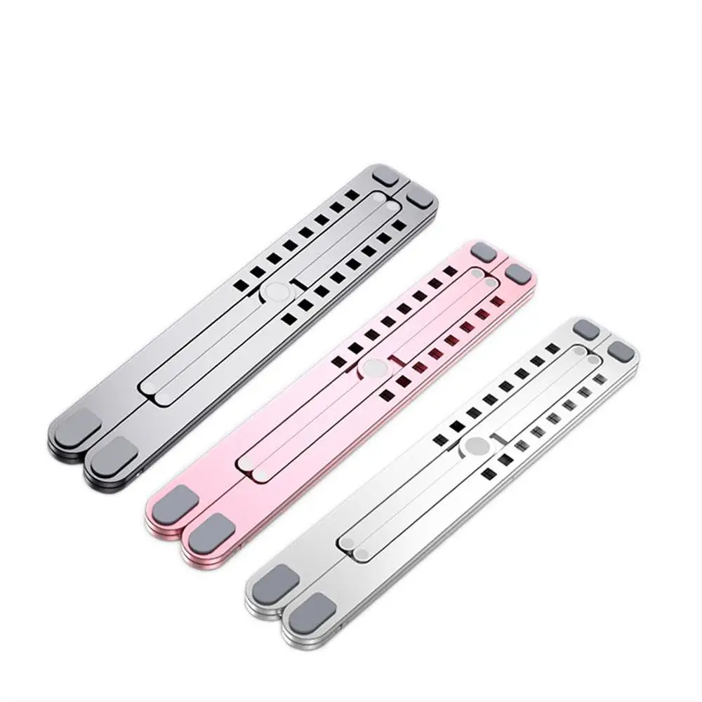 

Foldable Laptop Stand Aluminum Alloy Desktop Holder for MacBook Pro Adjustable Notebook Support iPad Tablet Stand Bracket Rack