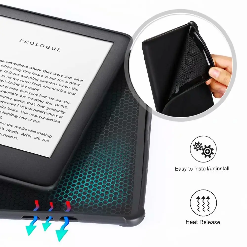 Мягкий чехол для Amazon new Kindle 10th Generation 2019 Магнитный смарт 2019|ebook cover|kindle 6kindle cover 6 |