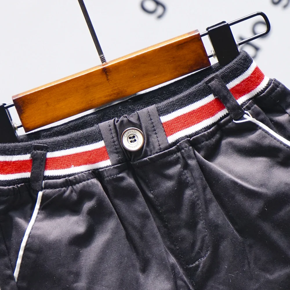 Шорты для мальчиков 2 6 лет модные повседневные штаны маленьких белые на лето|boys