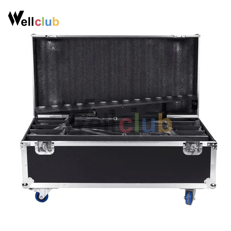 8 шт. светодиодные полосы для промывки стен 14 х3 Вт | Лампы и освещение