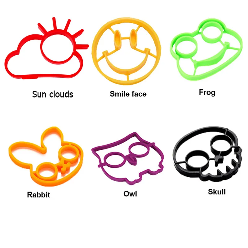 Новинка 2021 забавное Силиконовое кольцо для яиц антипригарное форма омлета