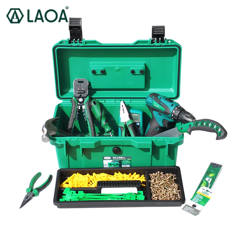 LAOA ящик для инструментов 15/17/19 дюймов два слоя герметичный чехол