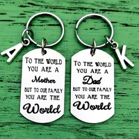 mom dad gifts from son daughter stainless steel keychain fathers day gift birthday christmas gifts for fathers and mothers