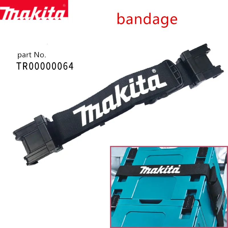 

Makita tool box Tools suitcase case MakPac Connector No.1 No.2 No.3 No.4 case Storage Toolbox bandage trolley for drill