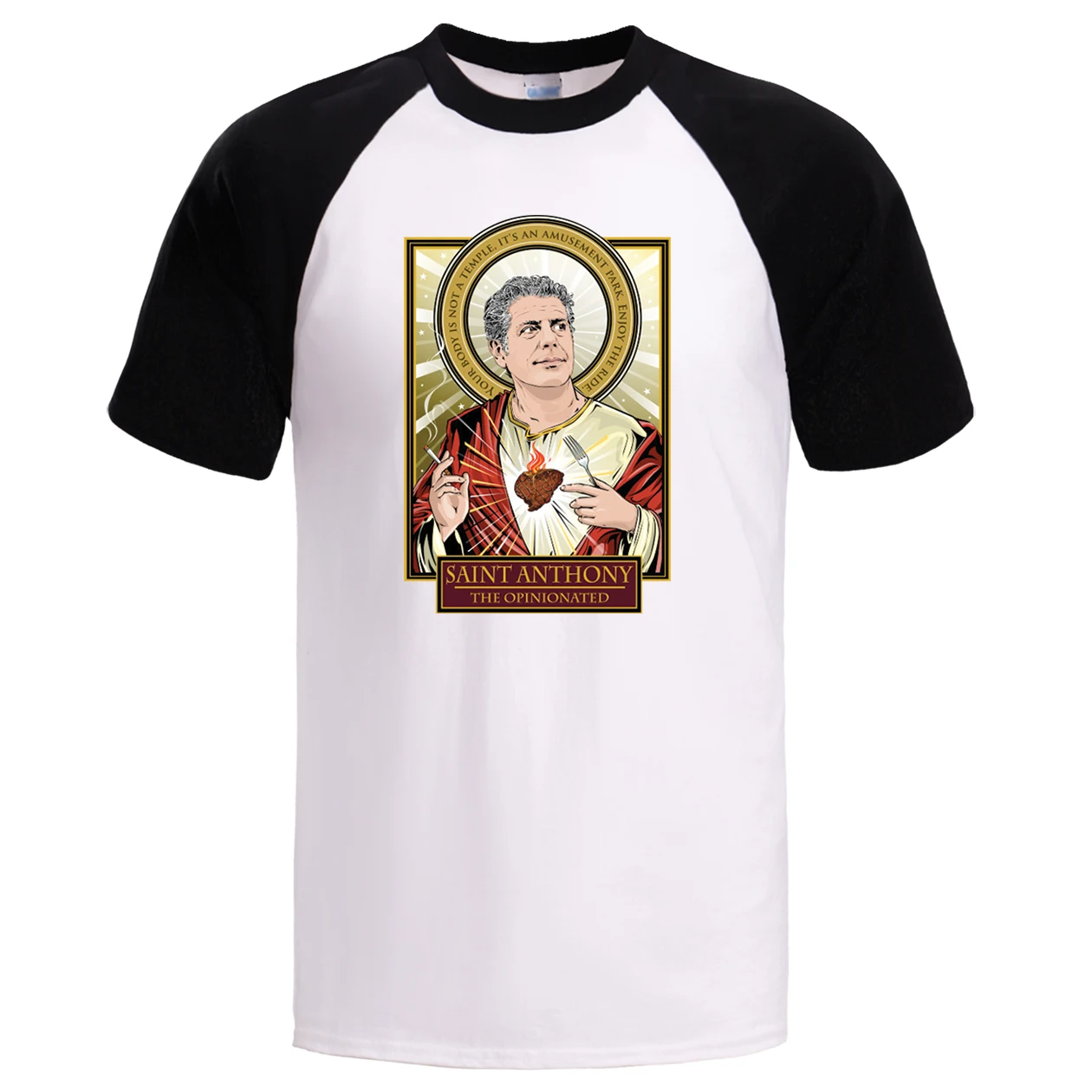 Мужская забавная Футболка реглан из целлюлозы летняя мужская Винтажная футболка